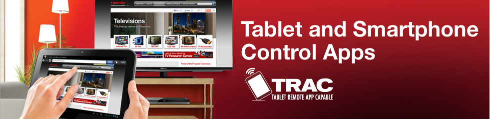 Tablet and Smartphone Control Apps